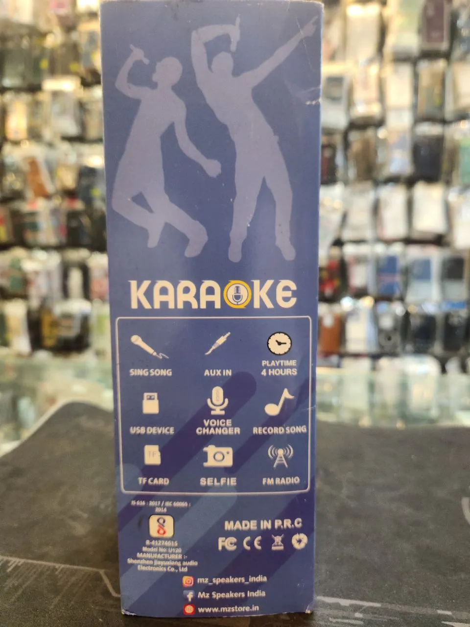MZ MIC 12 Karaoke Wireless Microphone view 2