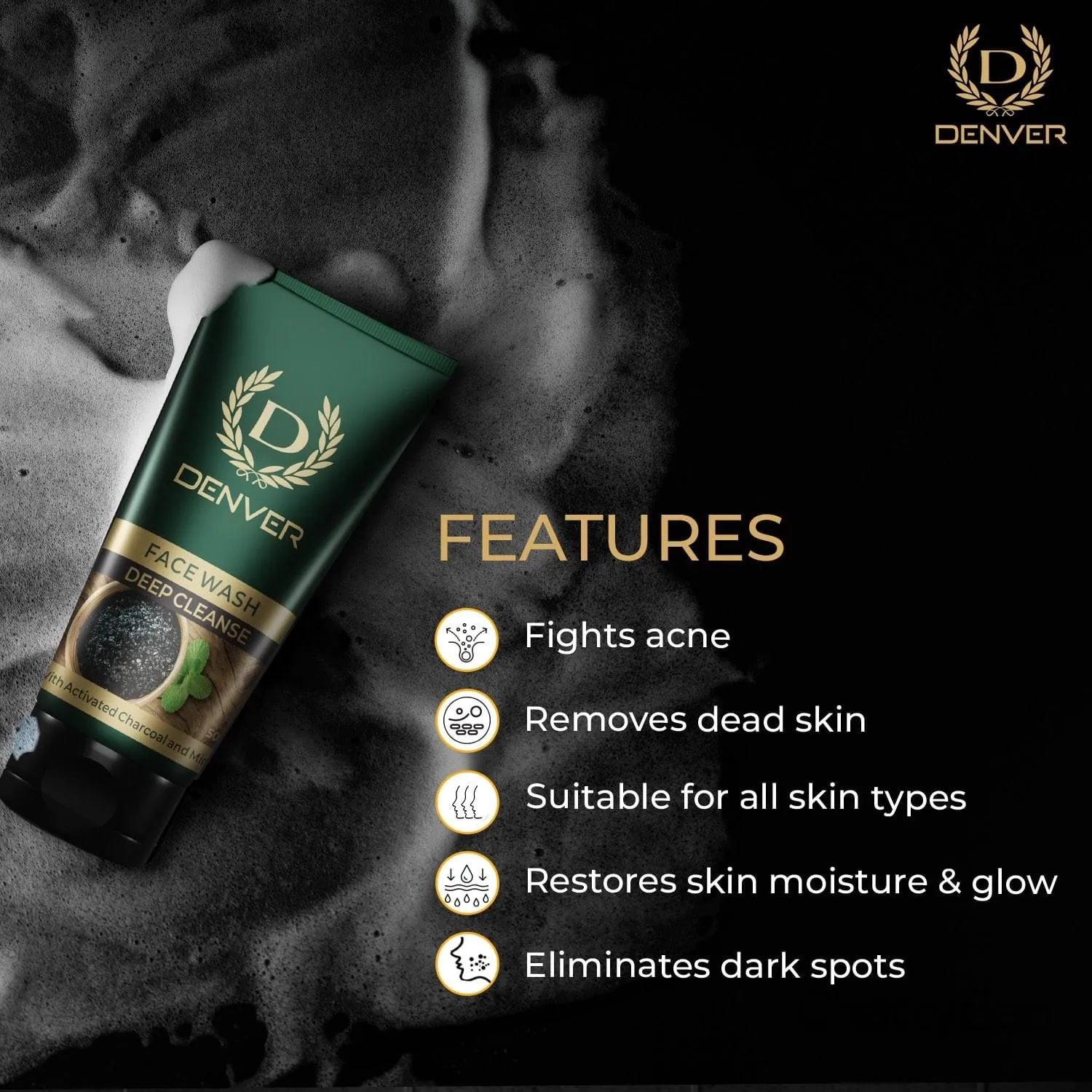 Denver Deep Cleanse Face Wash 100 g view 2