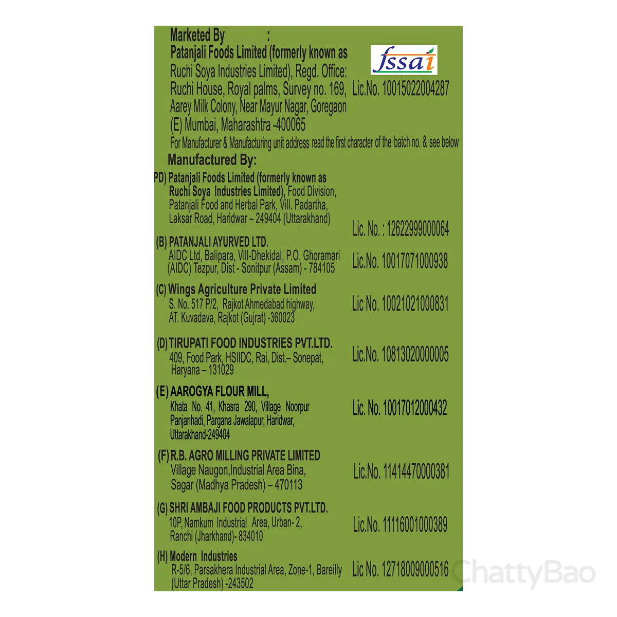 Patanjali Besan 500 g view 4