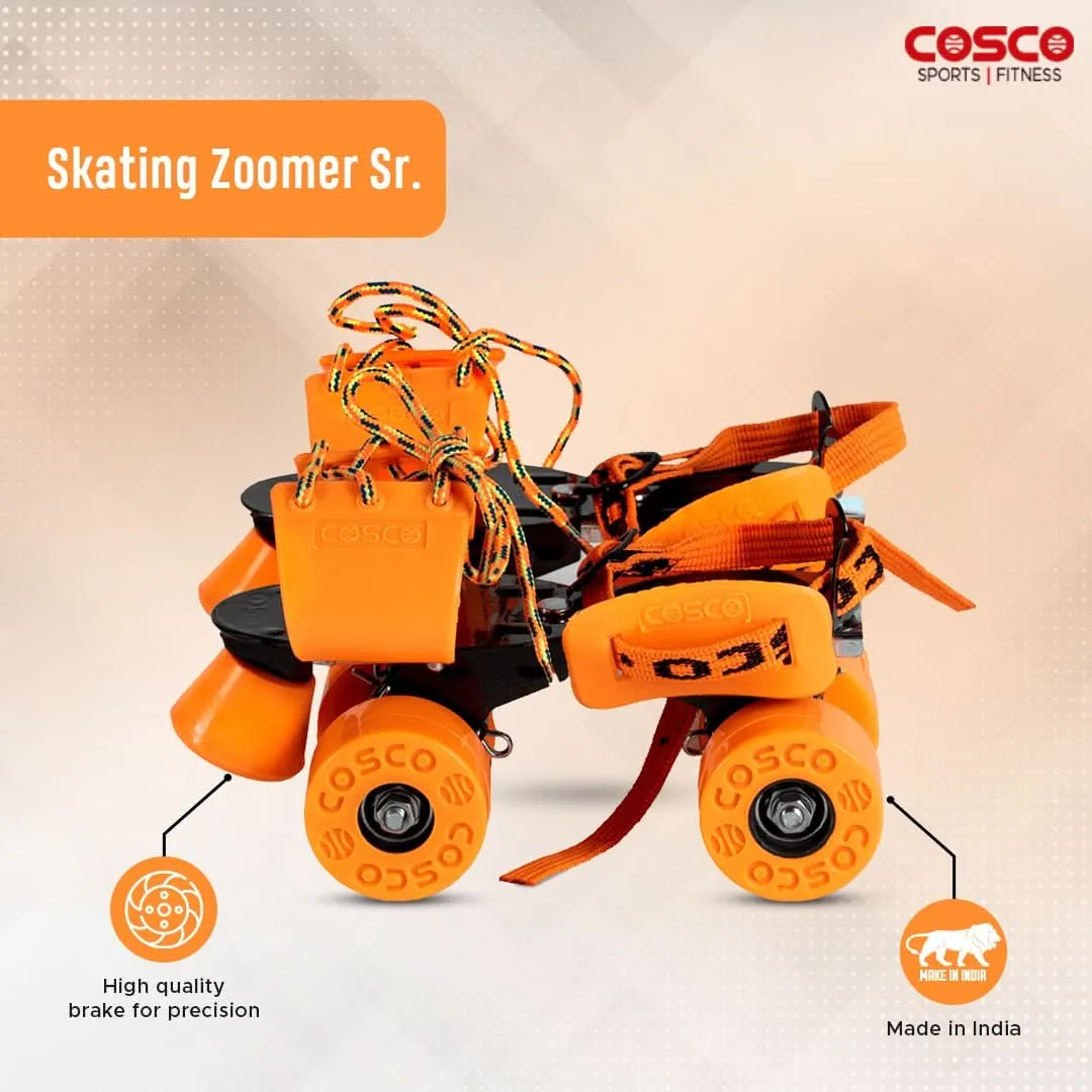 Cosco Skating Zoomer Sr. Skates - Orange view 2