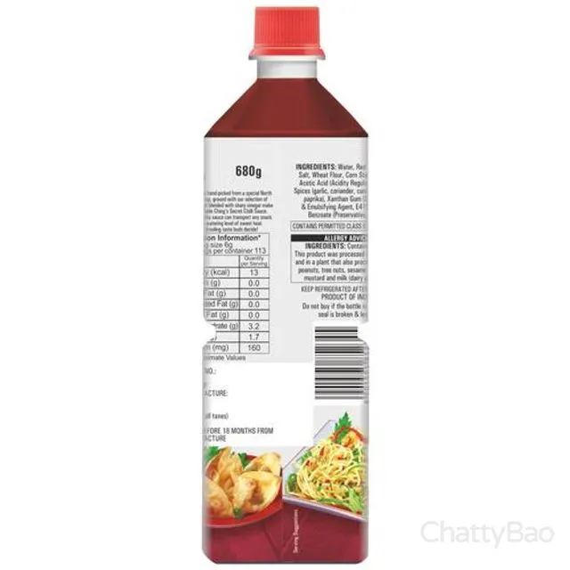 Chings Secret Red Chilli Sauce 680 g view 2