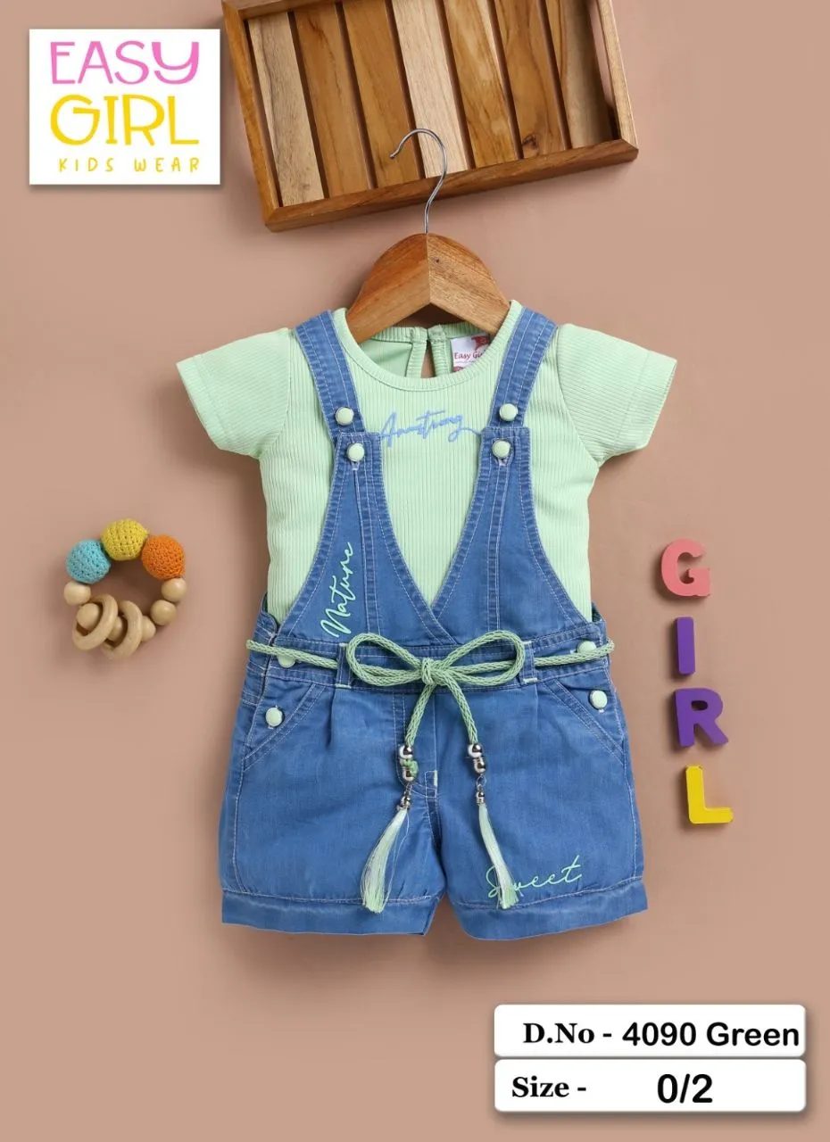 Easy Girl Denim Skirt Set view 6