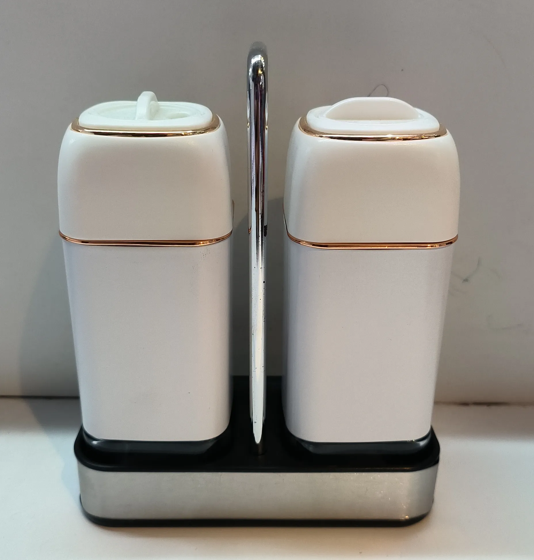 Ceramic Salt and Pepper Shakers view 2