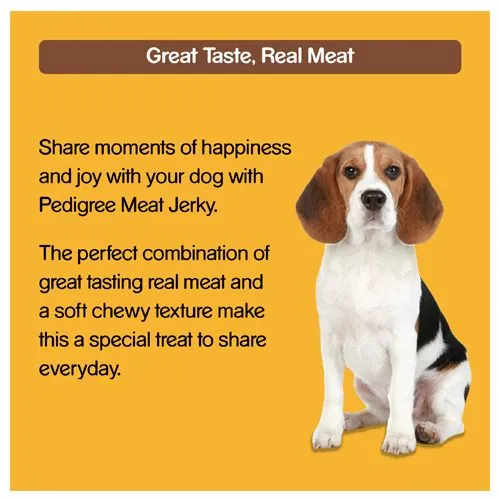 Pedigree Meat Jerky Adult - Grilled Liver Flavor Dog Treats 80 g view 4