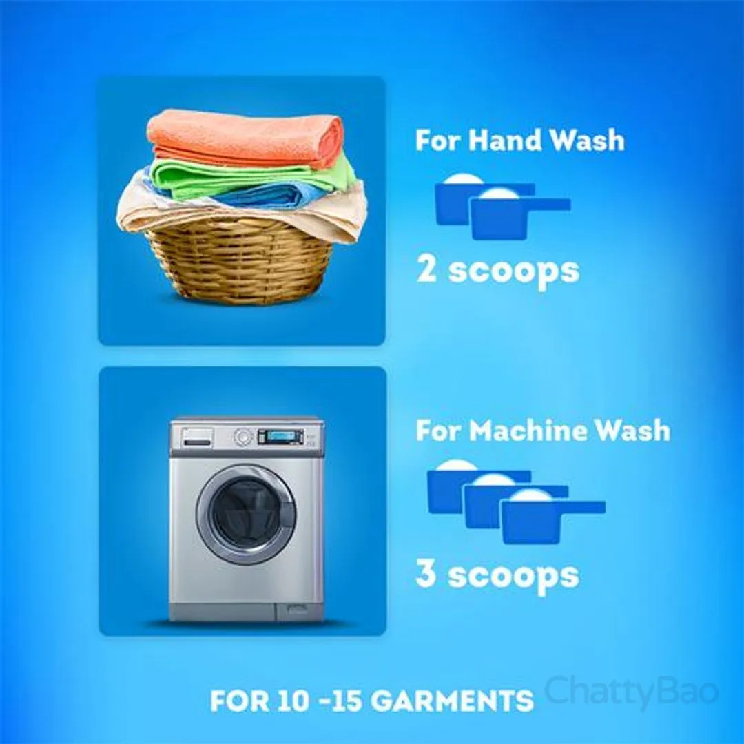 Surf Excel Easy Wash Detergent Powder 1 Kg view 5