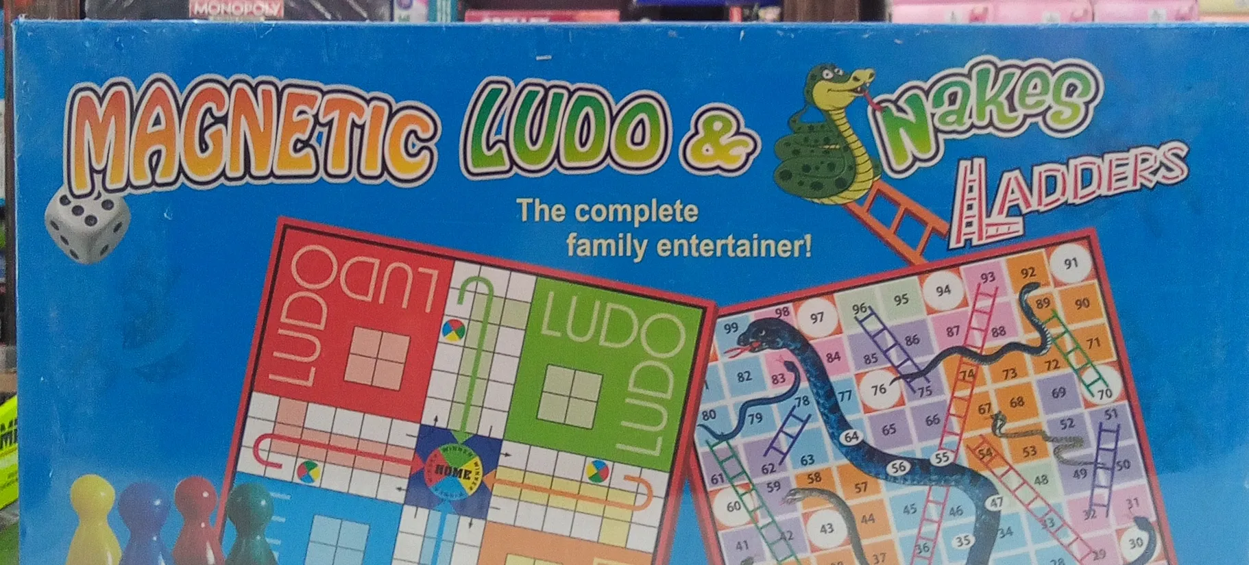 Magnetic Ludo & Snakes and Ladders view 2
