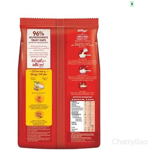 Kelloggs Oats 900 g view 2