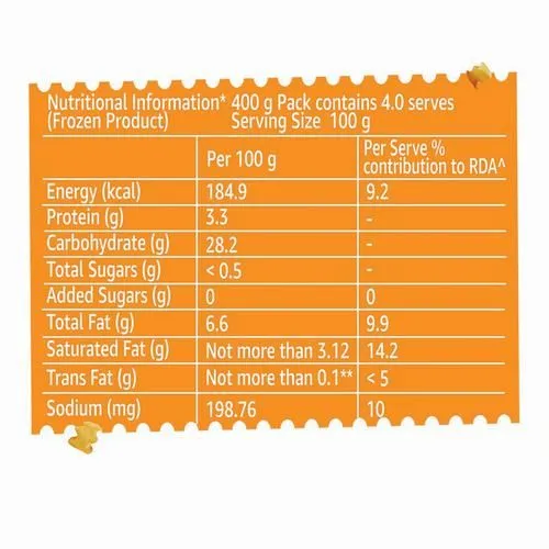 McCain Popcorn Fries 400 g view 3