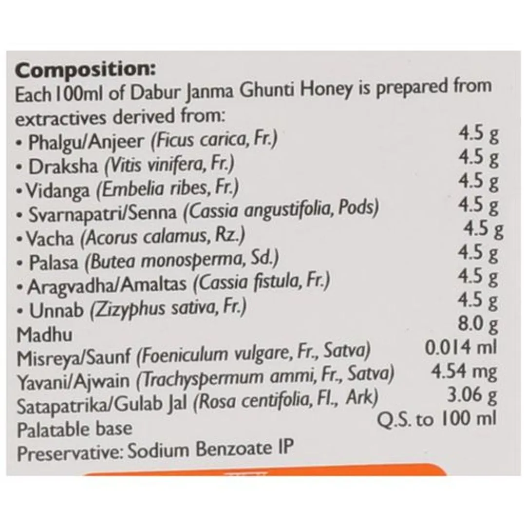 Dabur Janma Ghunti 60 ml view 3