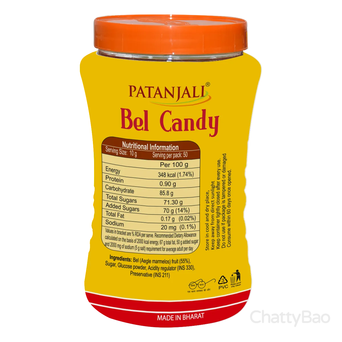 Patanjali Bel Candy 500 g view 2