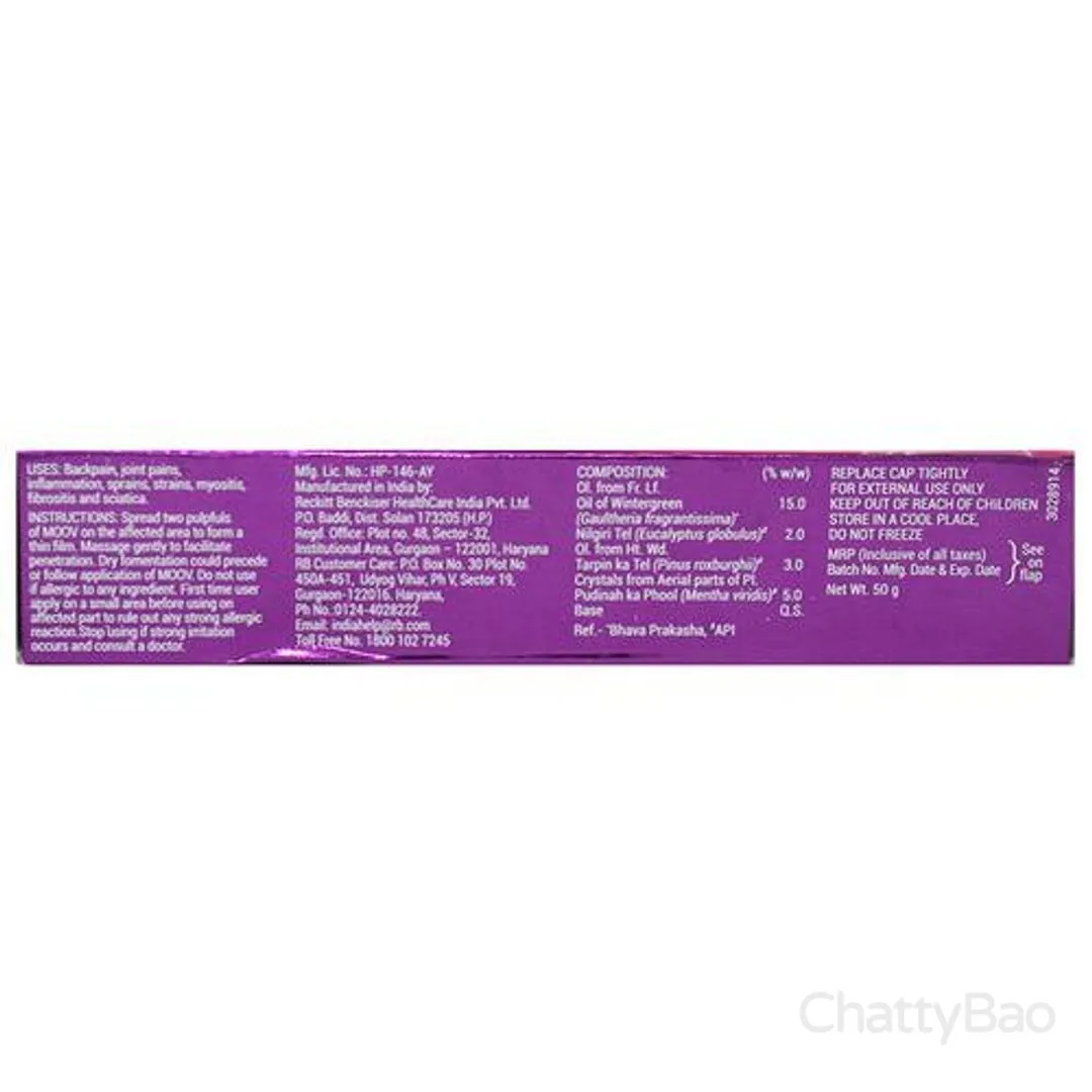 Moov Instant Pain Relief Cream 50 g view 2