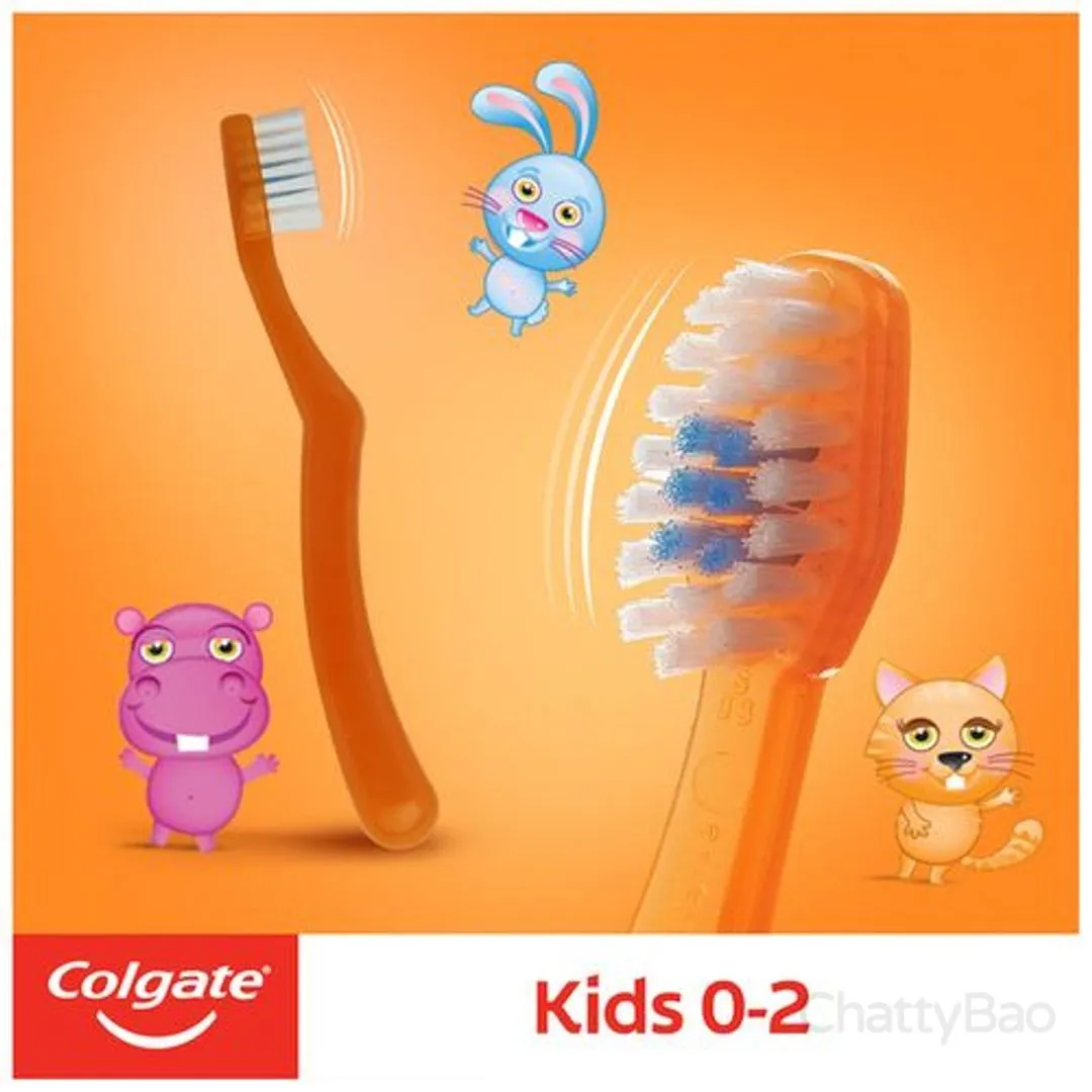 Colgate Kids 0-2 Years Extra Soft Toothbrush 1 Piece view 2