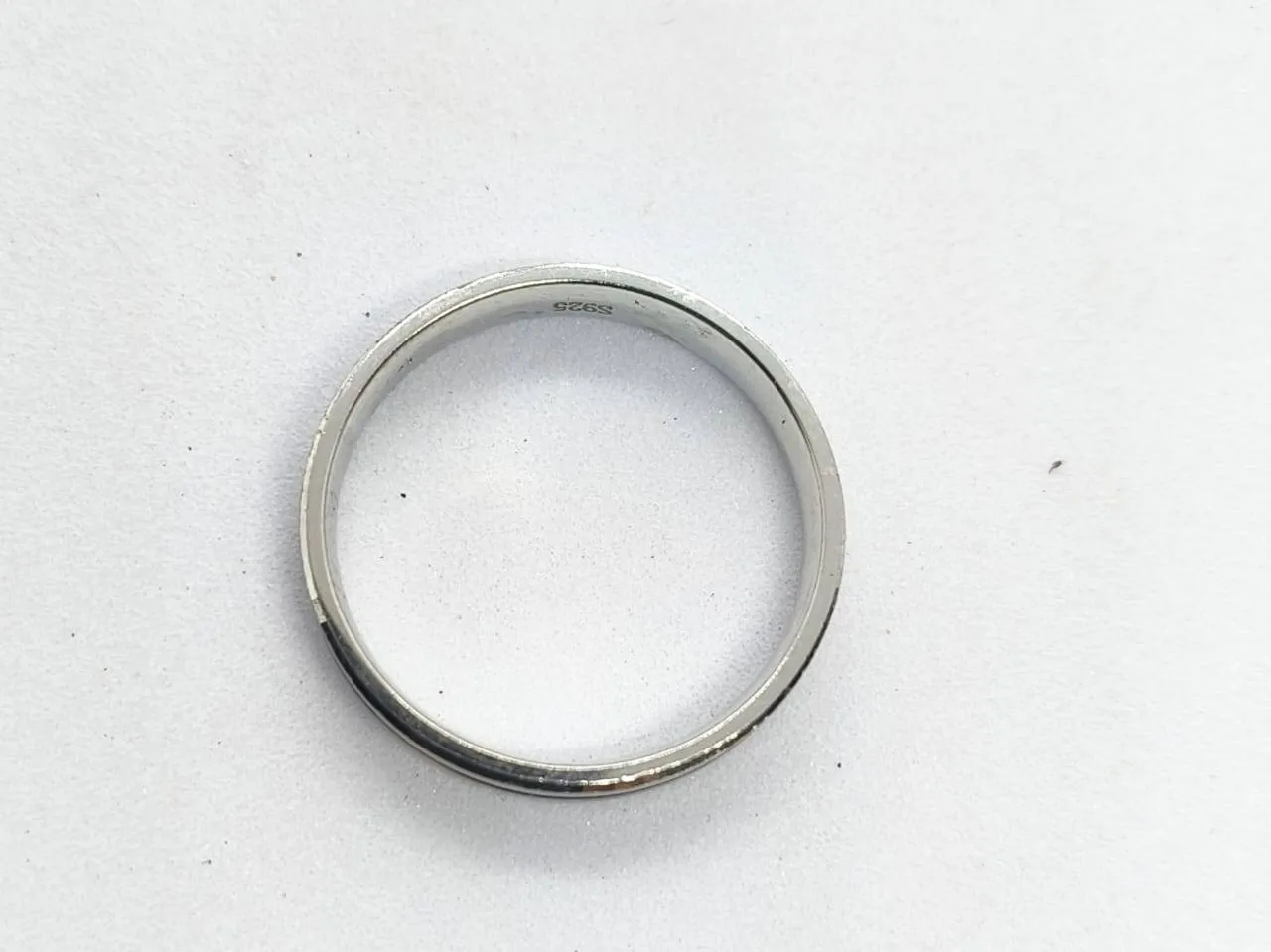 Silver Grooved Band (AVSLR-19) view 2