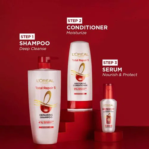 Loreal Paris Total Repair 5 Reparing Shampoo 360 ml view 2