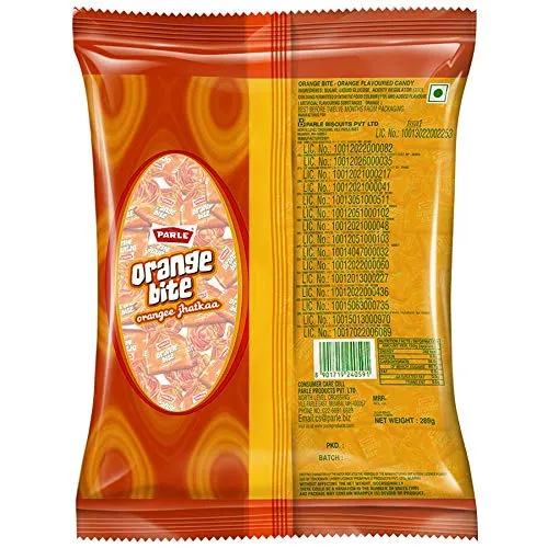 Parle Candy Orange 320 g view 2