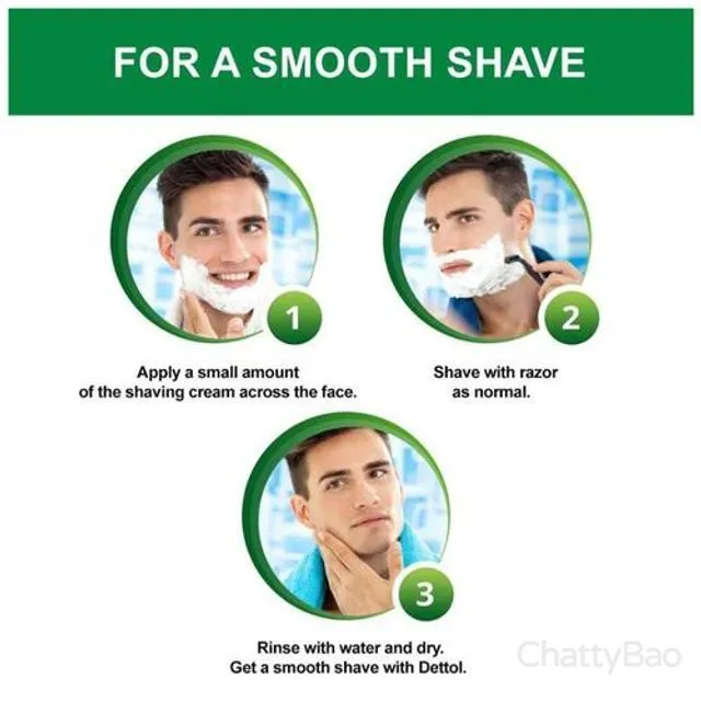 Dettol Shaving Cream 78 g view 3