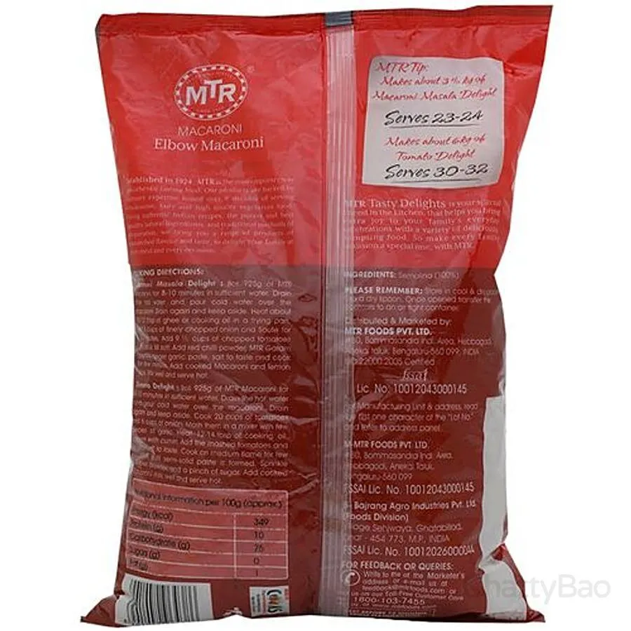 MTR Elbow Macaroni 850 g view 2