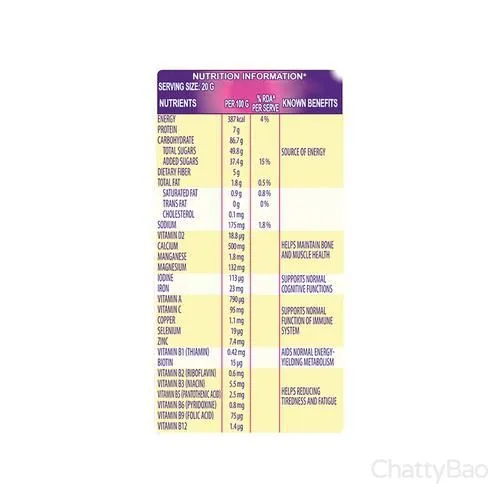 Cadbury Bournvita Chocolate Nutrition Drink Pouch 1 Kg view 3