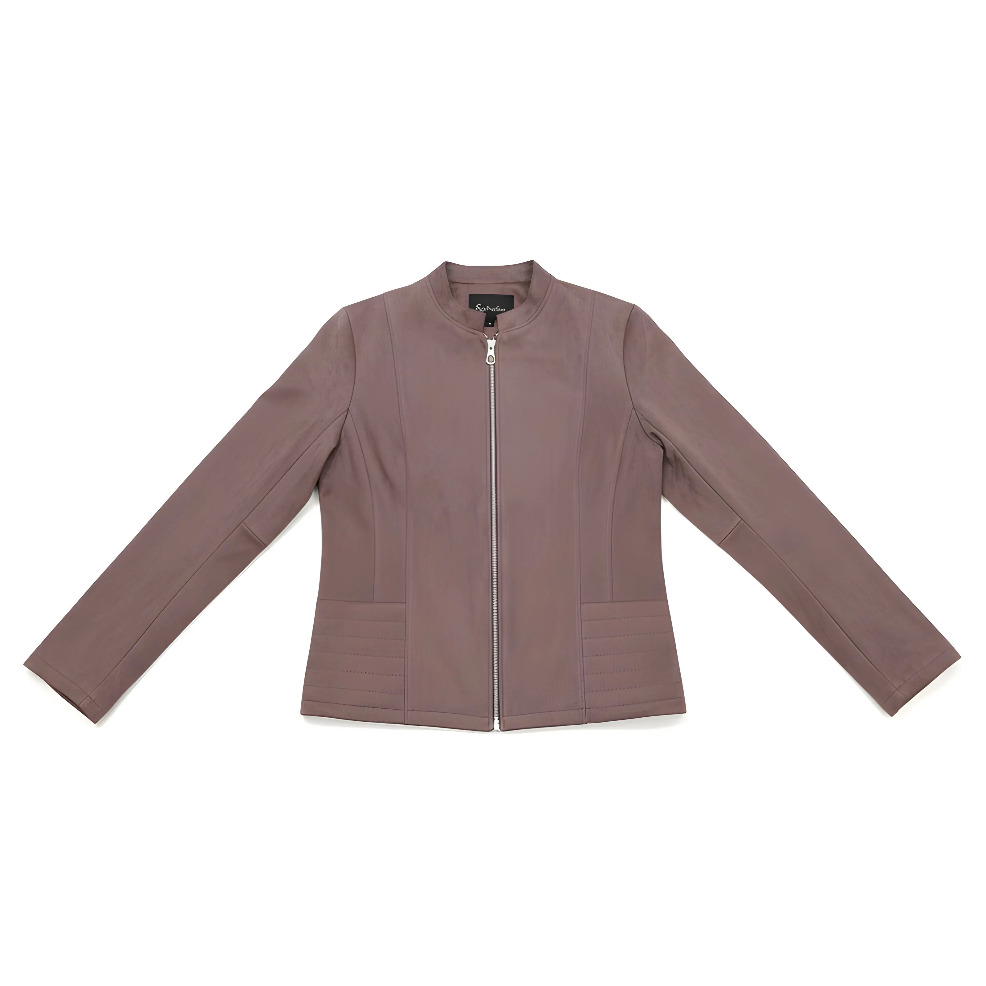 Airpork Mock Neck Zip-up Jacket view 2