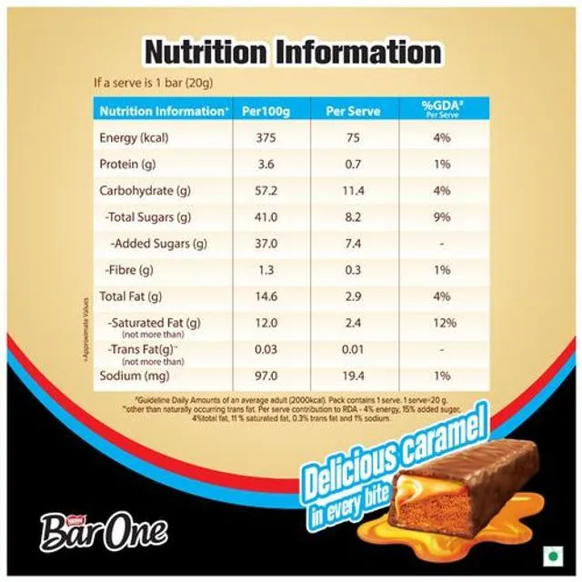 Nestle Bar One 20 g view 3