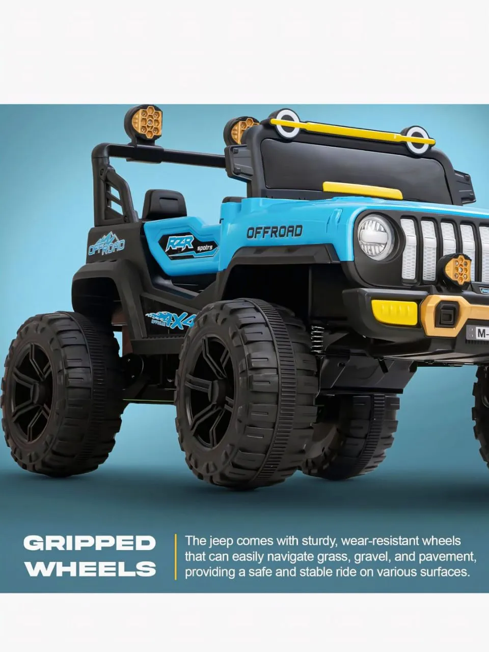 Turbo Offroad SUV Blue view 5