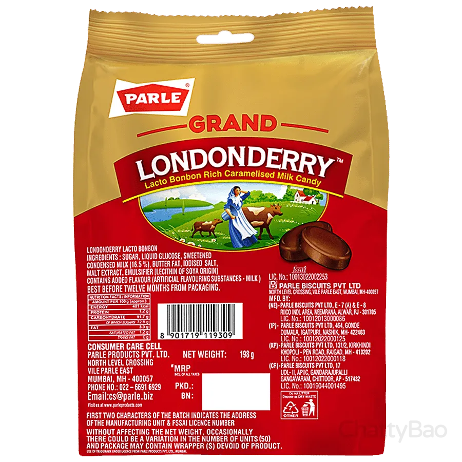 Parle Candy - Grand Londonderry 198 g view 2