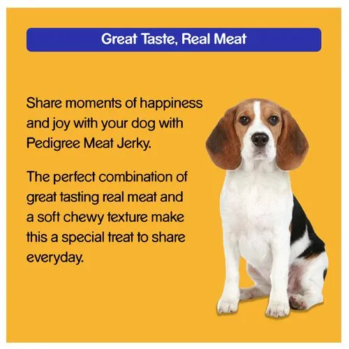 Pedigree Meat Jerky Adult - Barbecued Chicken Flavor Dog Treats 80 g view 4