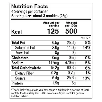 Cremica Choco Chip Cookies 75 g view 3