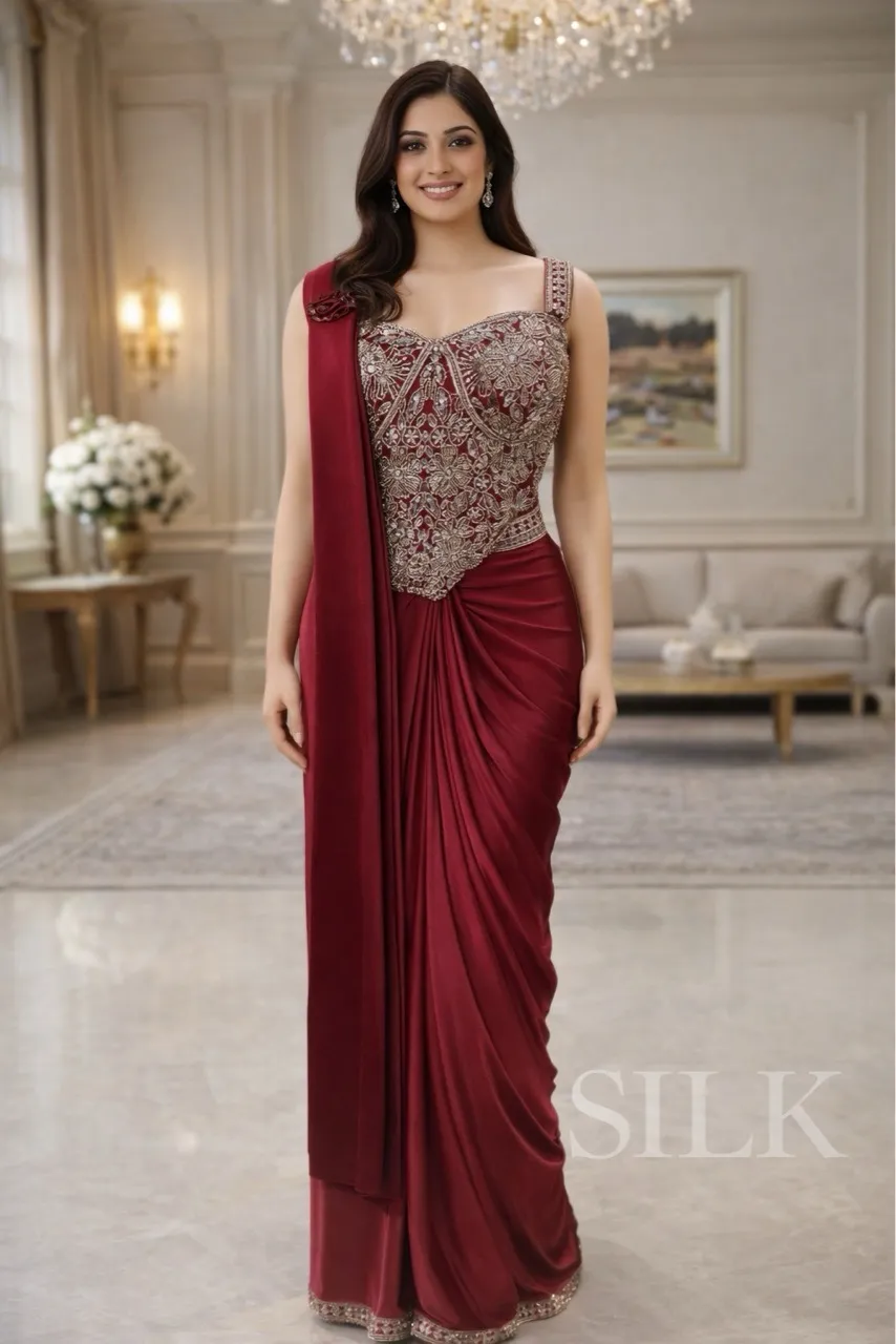 Drape saree