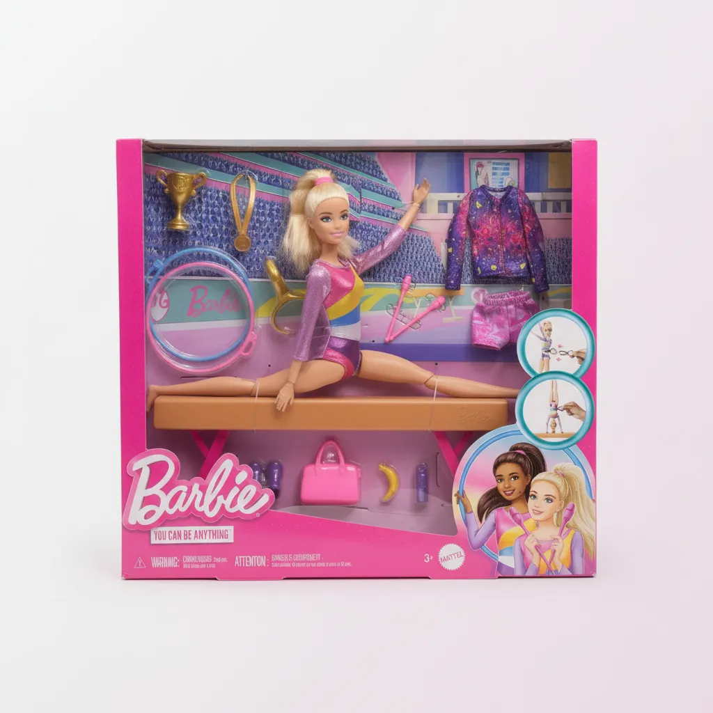 Barbie Gymnastics Playset