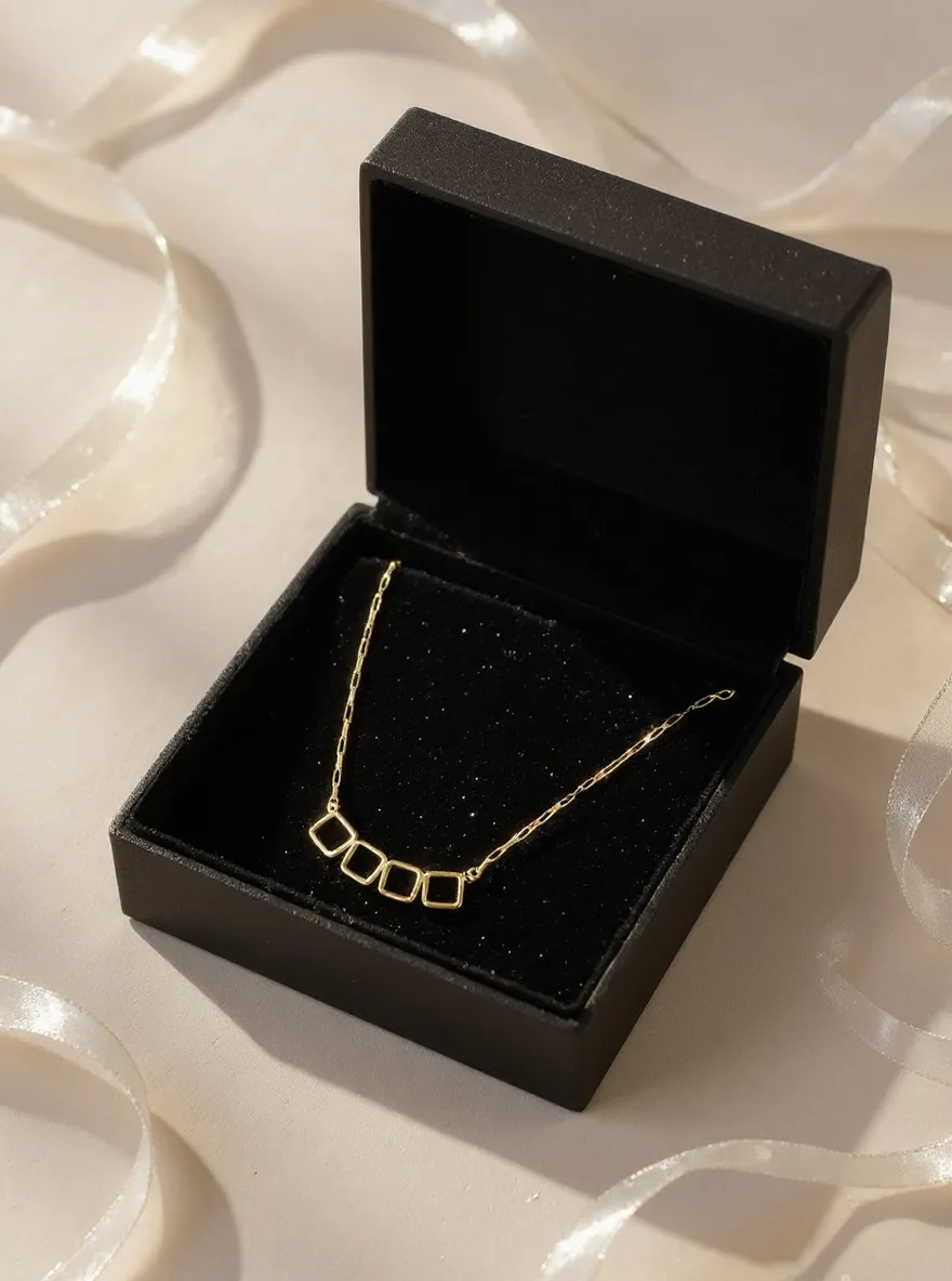 Elegant Gold Plated Necklace