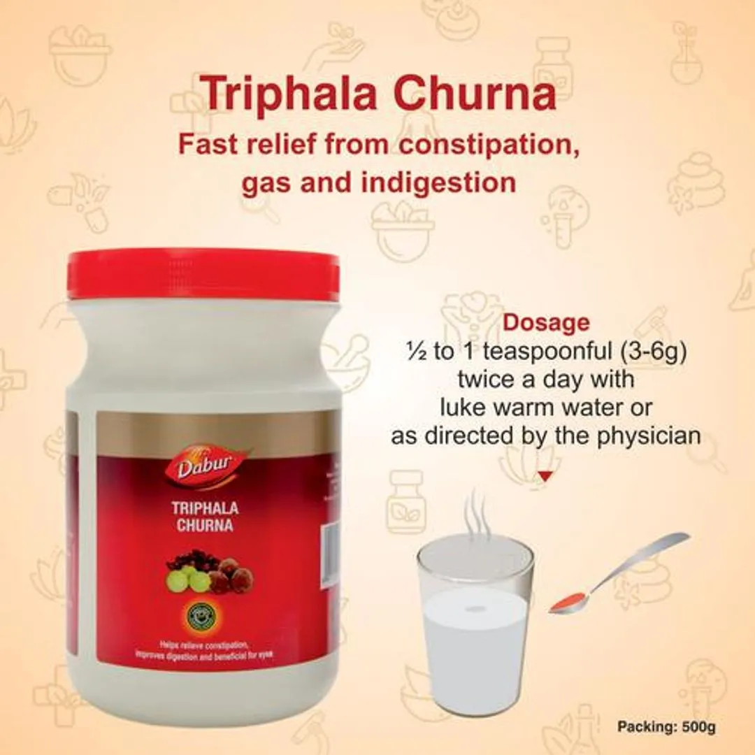 Dabur Trifala Churna 500 g view 4