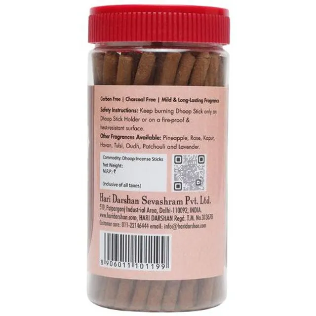 Hari Darshan Chandan Bamboo Less Dhoop Sticks 125 g view 2