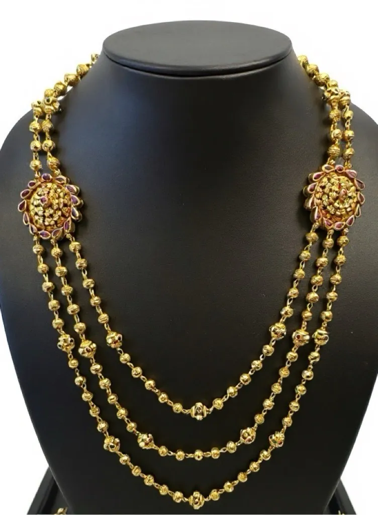 Temple Jewellery Set view 3