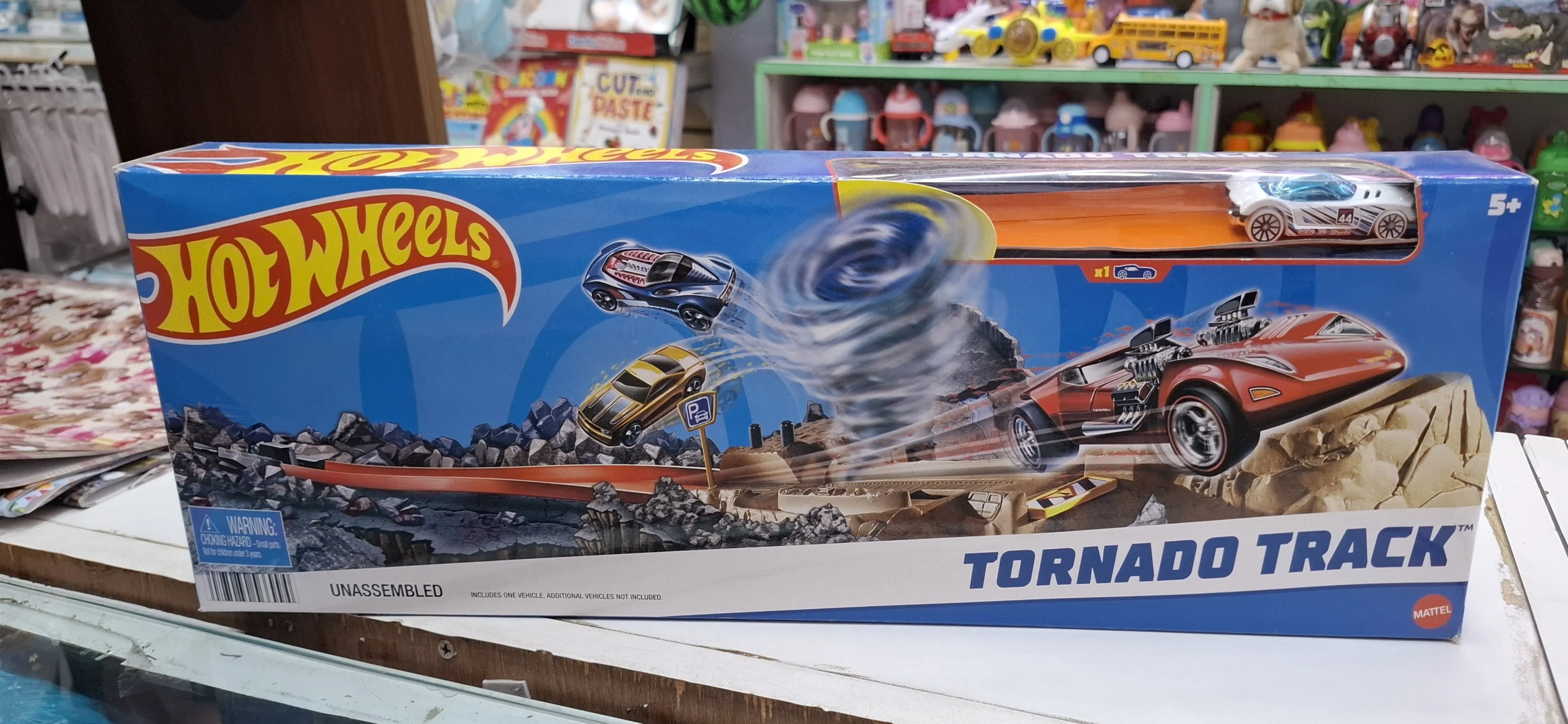 Hot Wheels Tornado Track view 2