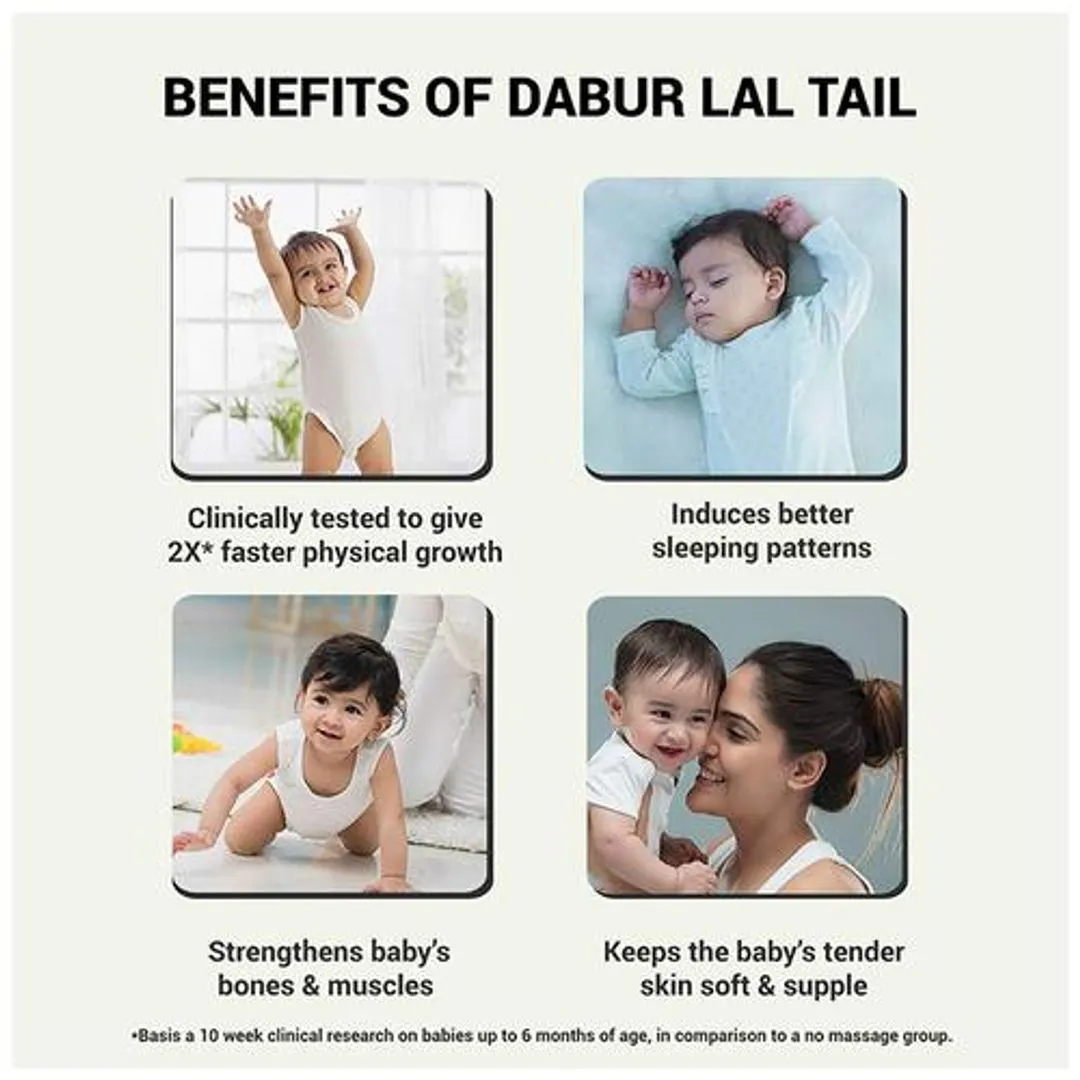 Dabur Lal Tail - Ayurvedic Massage Oil 50 ml view 4