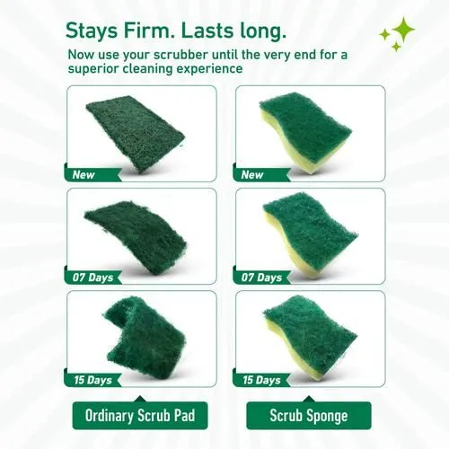 Scotch Brite Scrub Sponge Large 1 Piece view 4