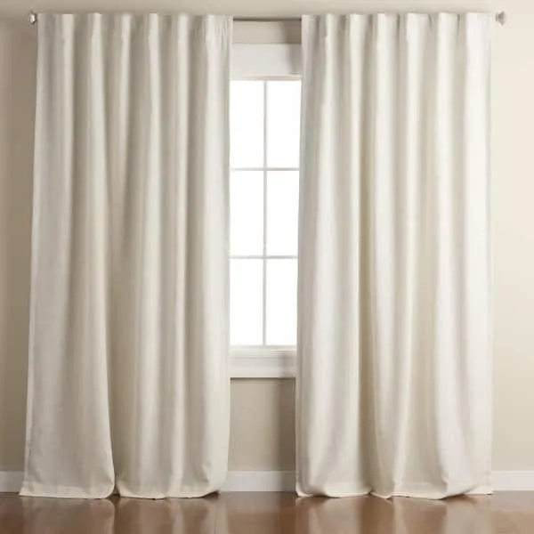 Linen Texture Curtain view 2