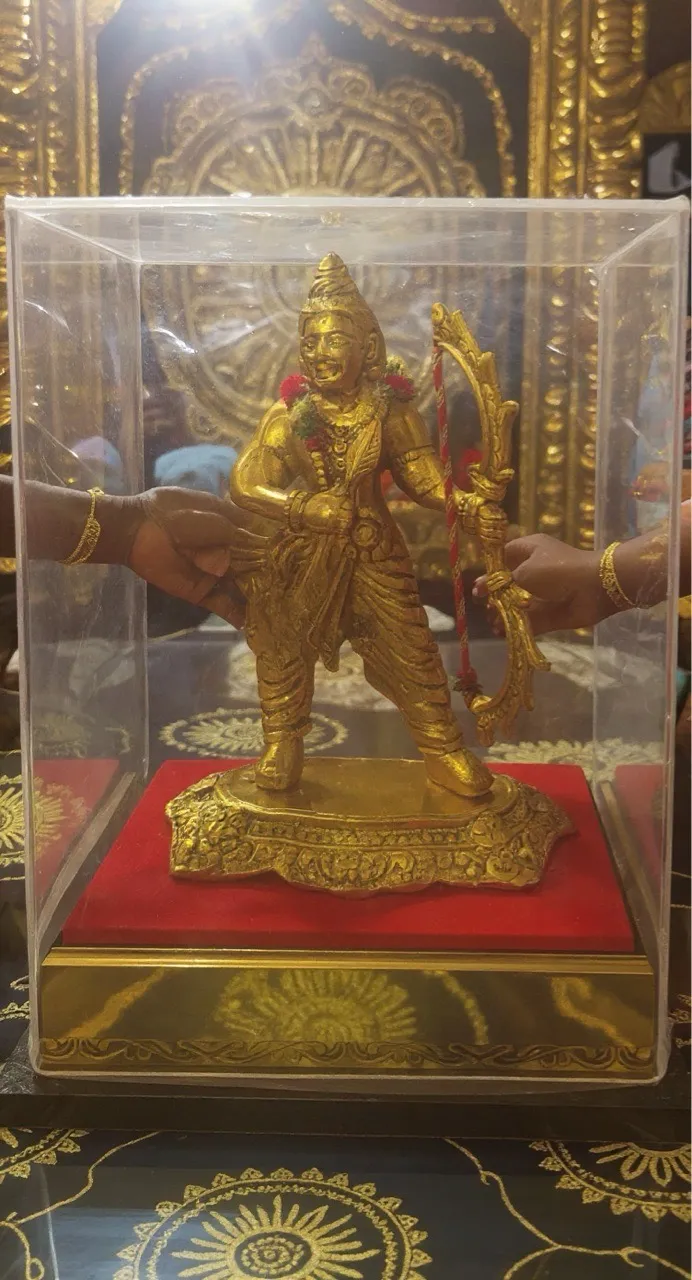 Brass Ram Ji Statue view 2