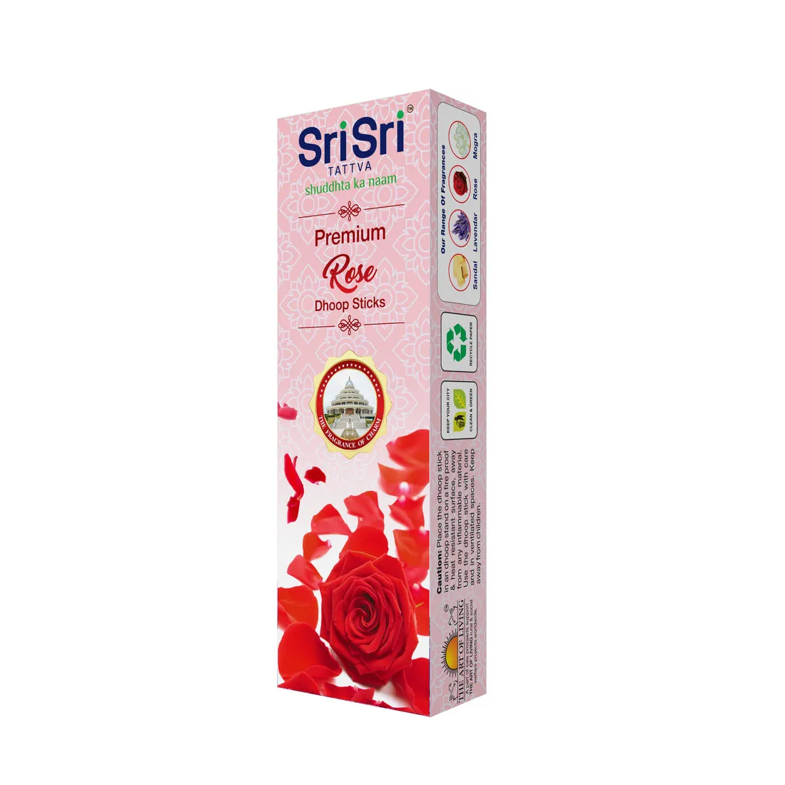 Sri Sri Tattva Rose Dhoop Sticks 50 g view 3