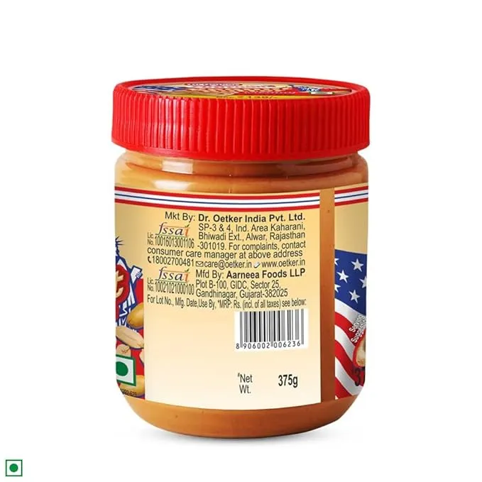 Dr. Oetker Funfoods Peanut Butter Creamy 375 g view 2