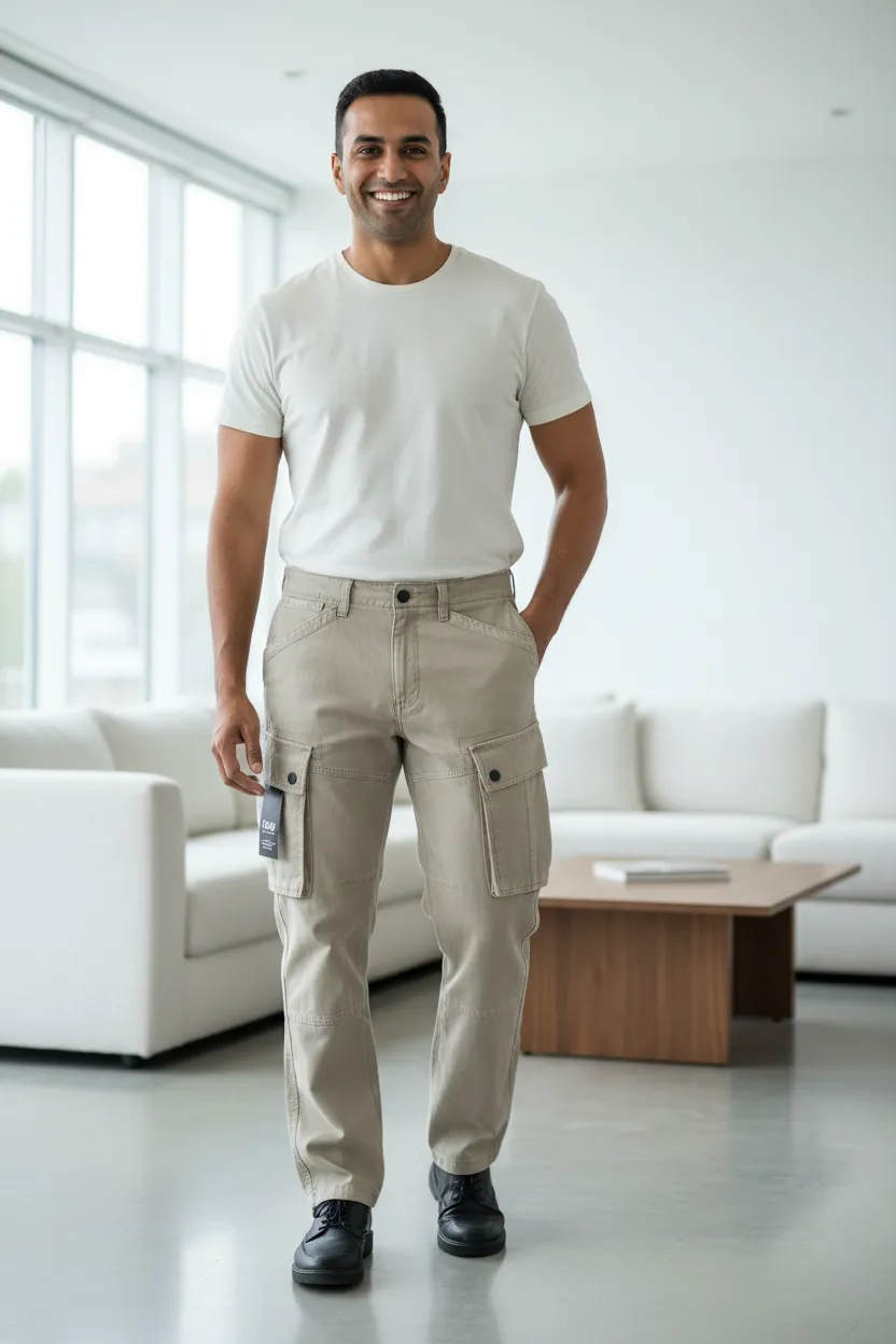 Mens Cargo Pants view 2