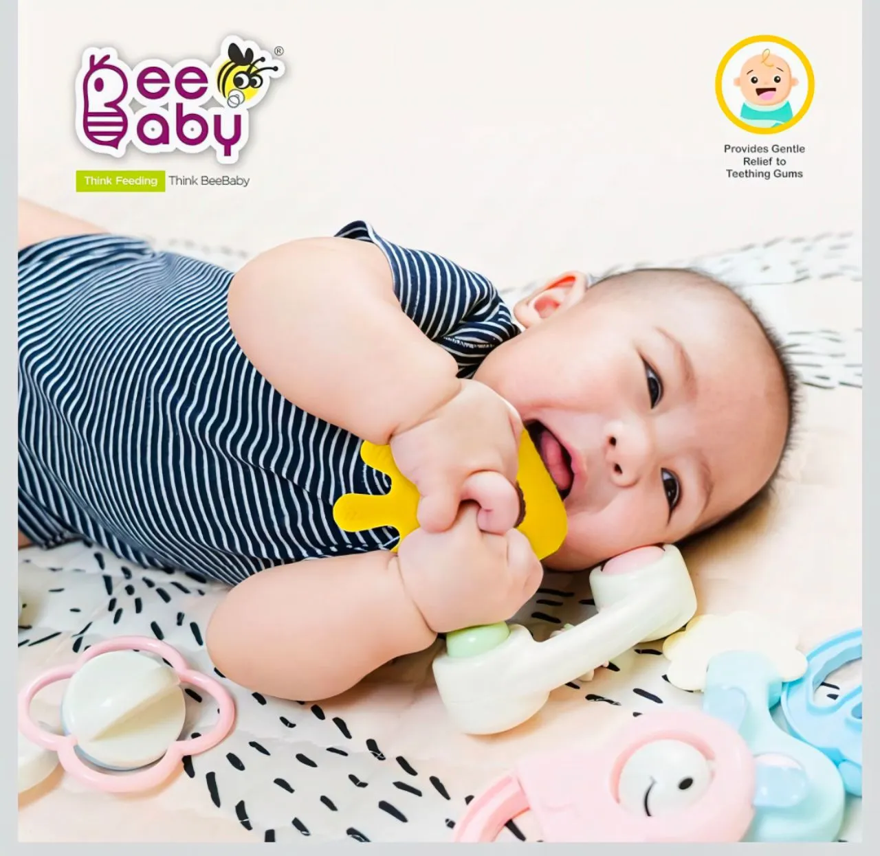 Silicone Baby Teether view 3