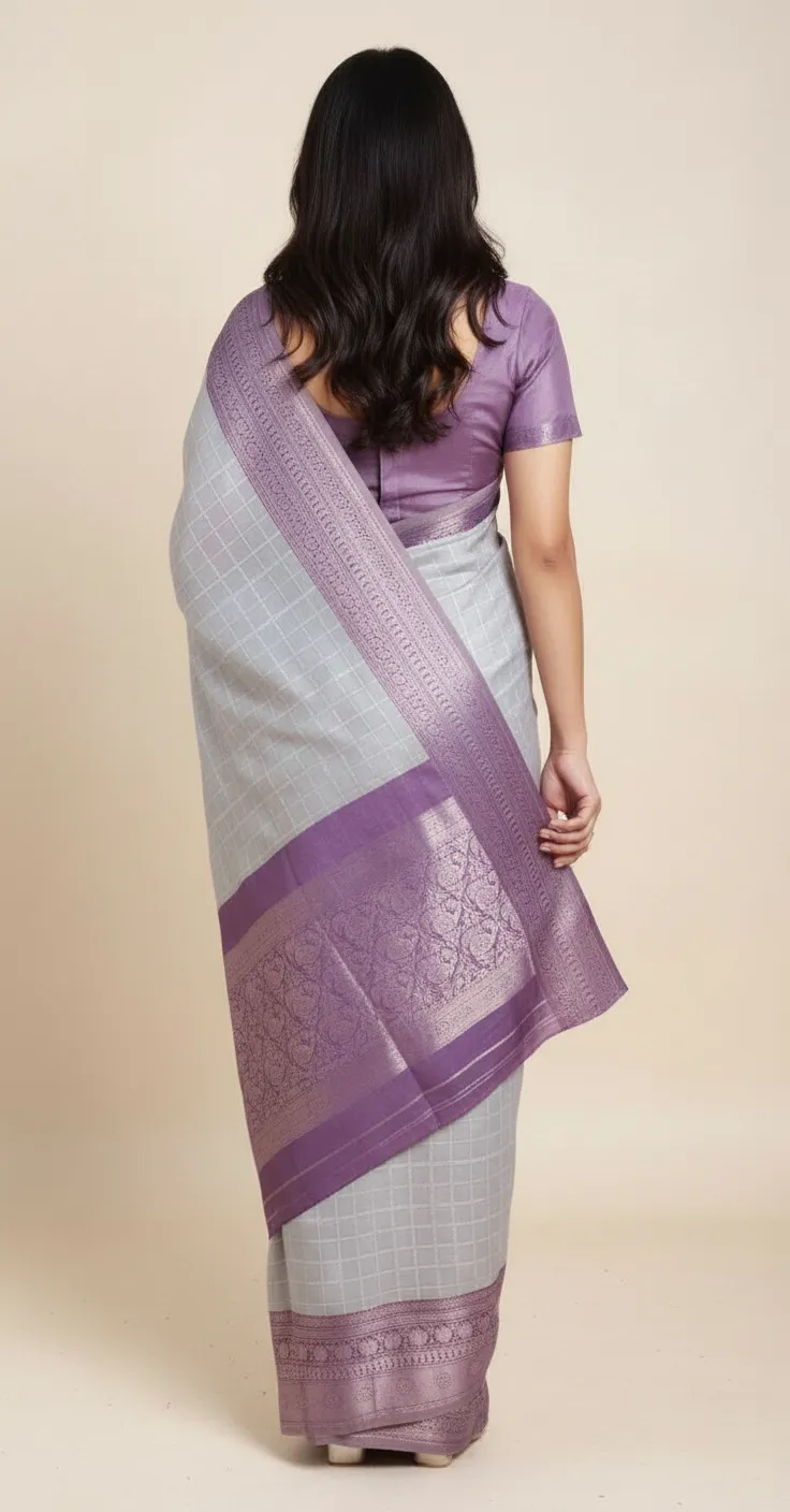 Banarasi Silk Saree view 2