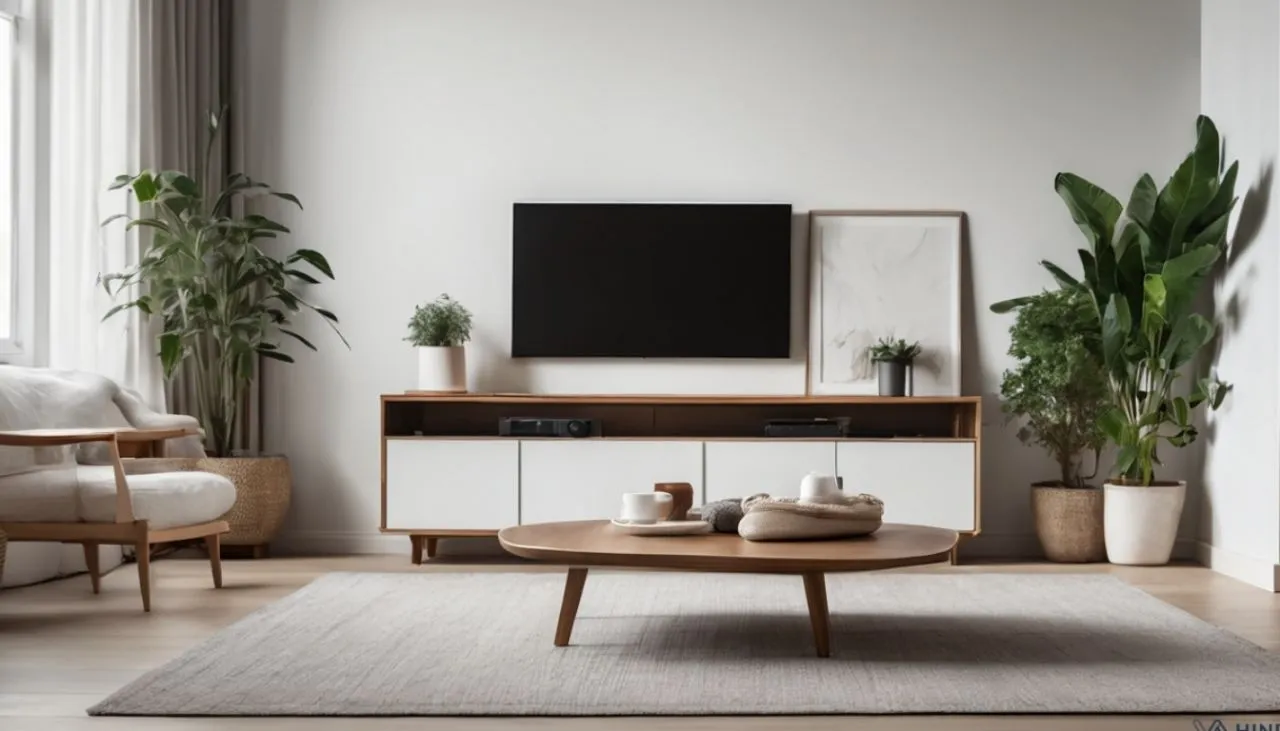 Minimalist TV Unit view 2