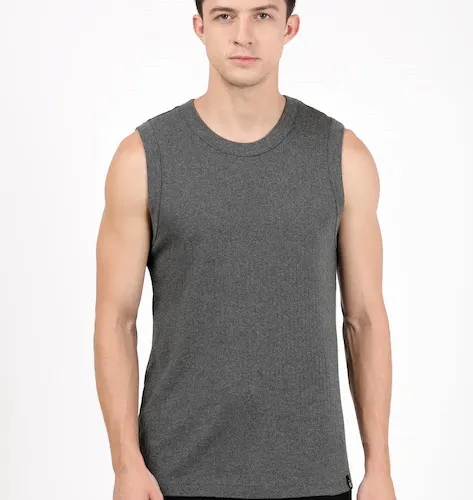 Jockey Muscle Vest Grey view 2