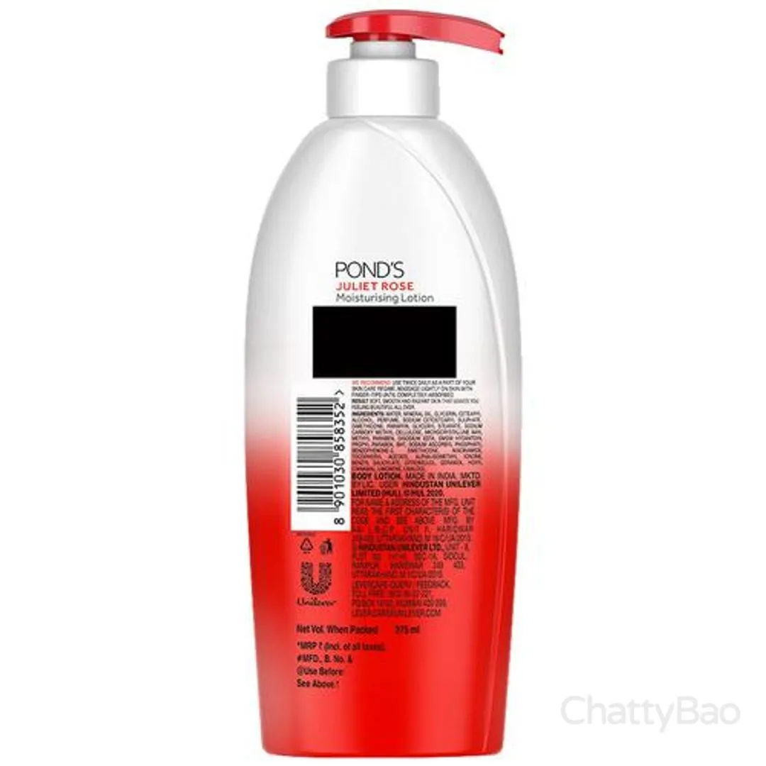 Ponds Juliet Rose Moisturising Lotion 275 ml view 2