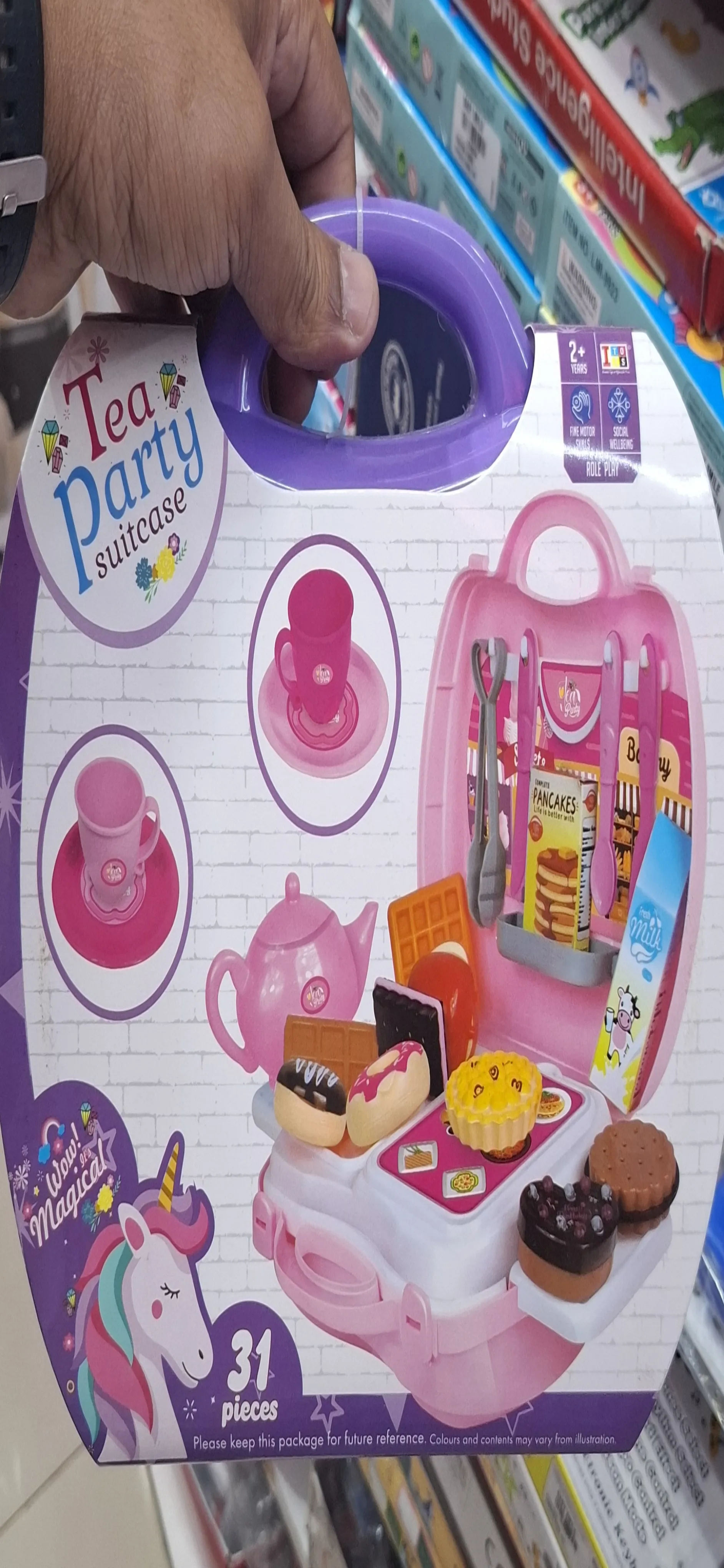 Tea Party Suitcase view 2