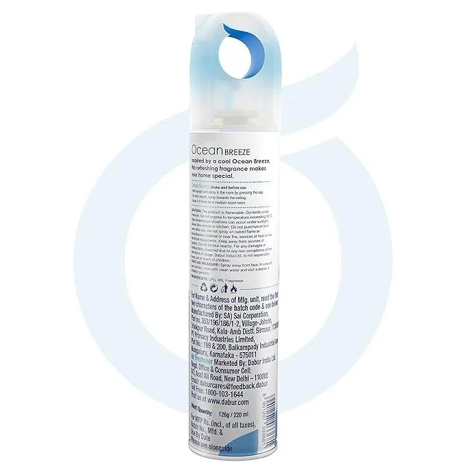 Odonil Room Air Freshner Spray Ocean Breeze 220 ml view 2