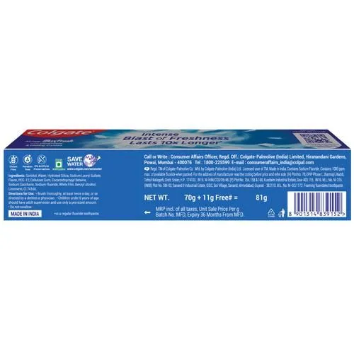 Colgate MaxFresh Toothpaste 81 g view 2